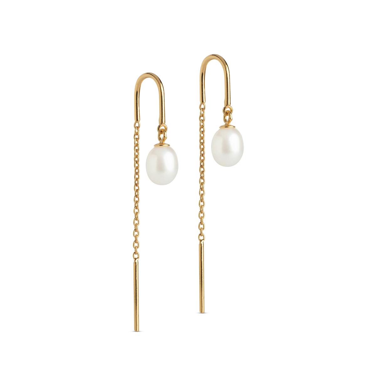 Enamel Copenhagen — Eleanor Pearl Earrings Enamel Copenhagen Eleanor Pearl Earrings — Náušnice