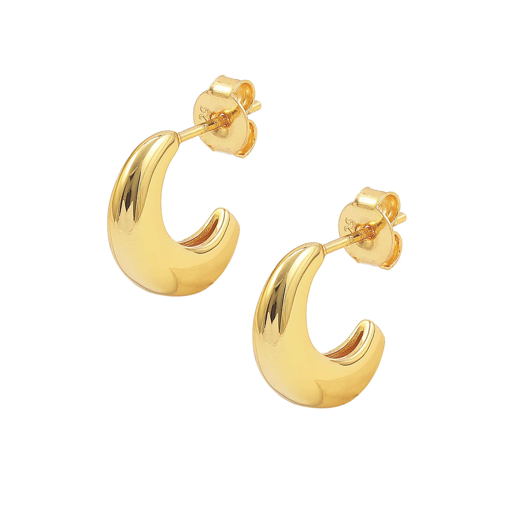 Hultquist Copenhagen Nora Big Hoops — Kolczyk