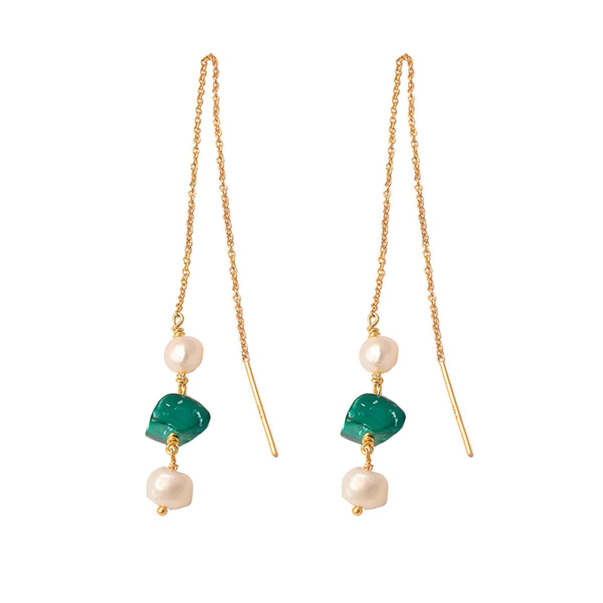 Hultquist Copenhagen — Green Ellie Earrings Hultquist Copenhagen Green Ellie Earrings — Ohrringe
