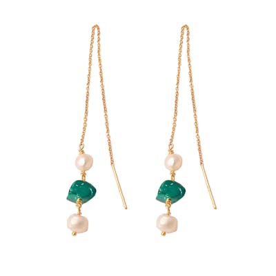 Hultquist Copenhagen — Green Ellie Earrings Hultquist Copenhagen Green Ellie Earrings — Øreringe