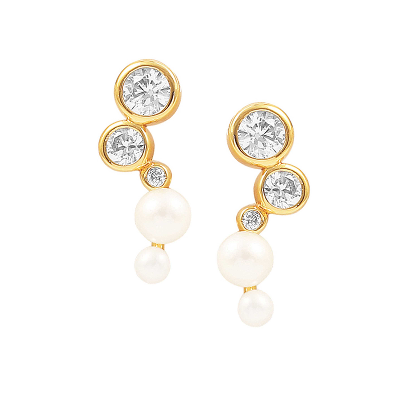 Hultquist Copenhagen Agnes Pearl Earsticks — Ohrringe