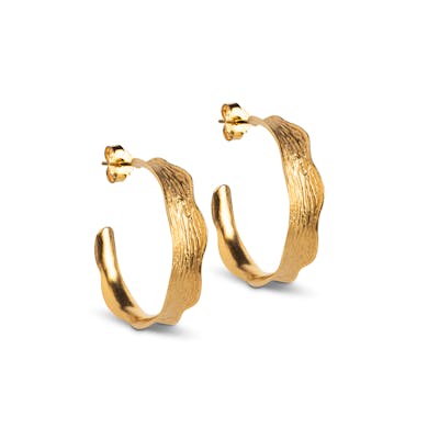 Enamel Copenhagen — Ane Large Hoops Enamel Copenhagen Ane Large Hoops — Øreringe