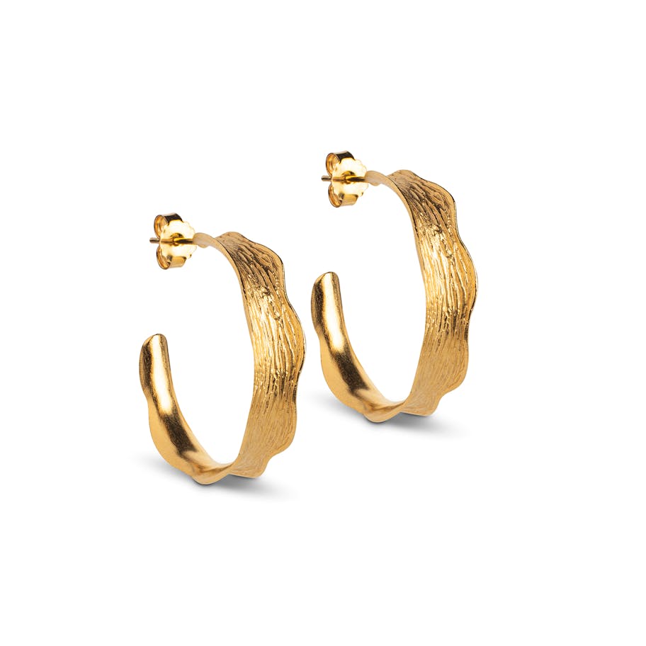 Enamel Copenhagen — Ane Large Hoops Enamel Copenhagen Ane Large Hoops — Kolczyk