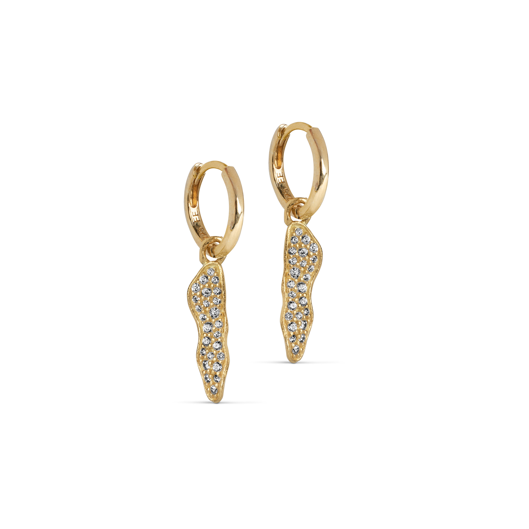 Enamel Copenhagen Sparkling Julia Hoops — Øreringe