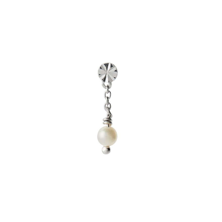 STINE A Jewelry — Tres Petit Etoile Earring With Pearl STINE A Jewelry Tres Petit Etoile Earring With Pearl — Earrings