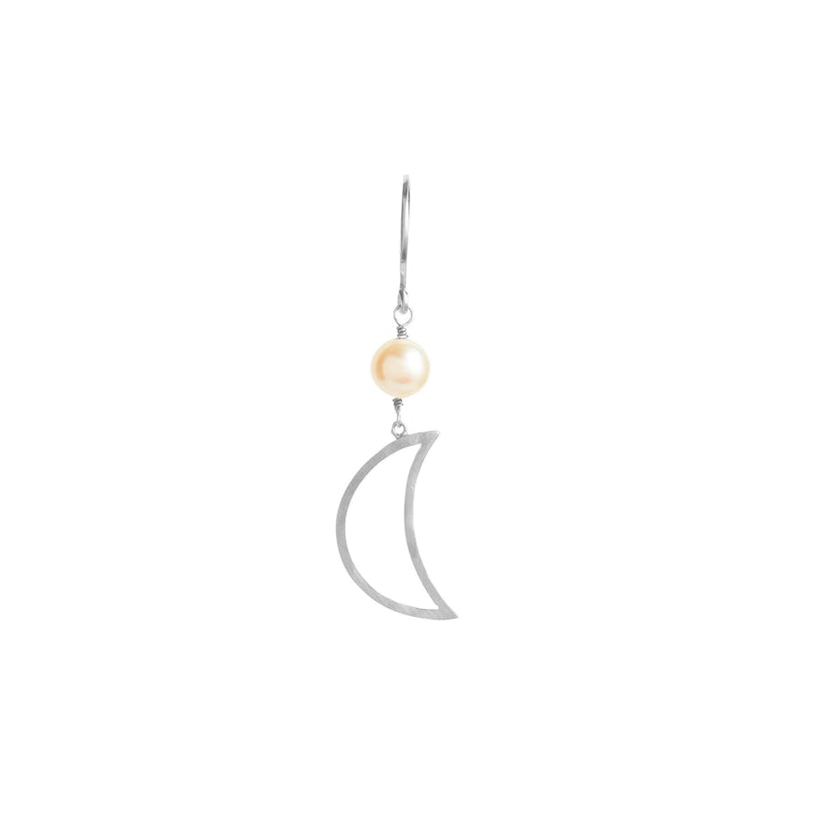 STINE A Jewelry — Bella Moon Earring With Pearl STINE A Jewelry Bella Moon Earring With Pearl — Örhängen