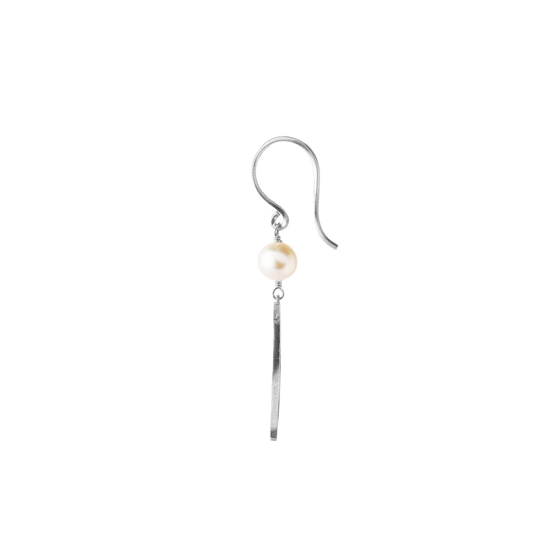 STINE A Jewelry Bella Moon Earring With Pearl — Örhängen