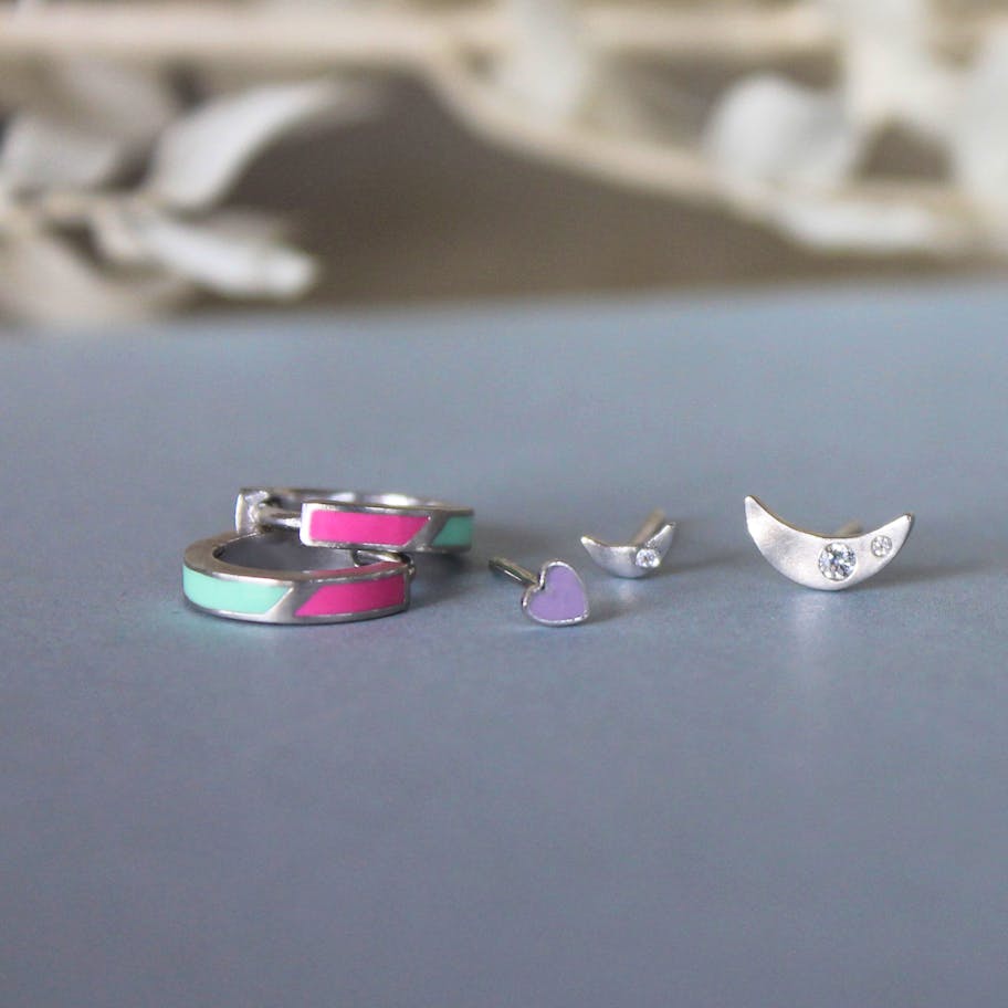 STINE A Jewelry — Tout Petit Bella Moon Earstick STINE A Jewelry Tout Petit Bella Moon Earstick — Earrings