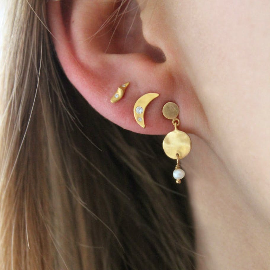 STINE A Jewelry — Petit Bella Moon Earstick STINE A Jewelry Petit Bella Moon Earstick — Örhängen