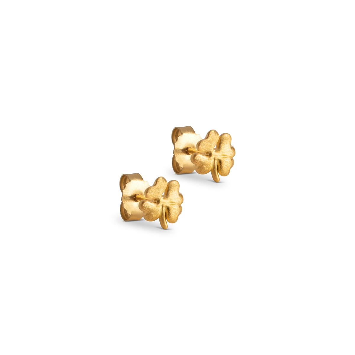 Enamel Copenhagen — Organic Clover Studs Enamel Copenhagen Organic Clover Studs — Øreringe
