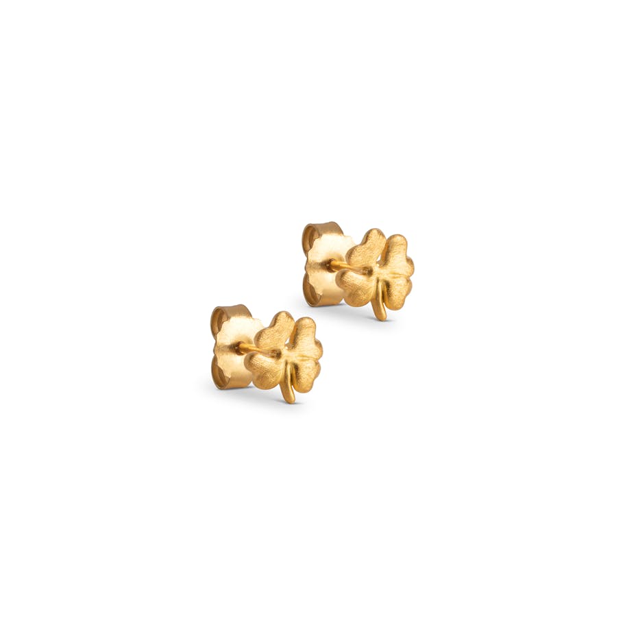 Enamel Copenhagen — Organic Clover Studs Enamel Copenhagen Organic Clover Studs — Øreringe