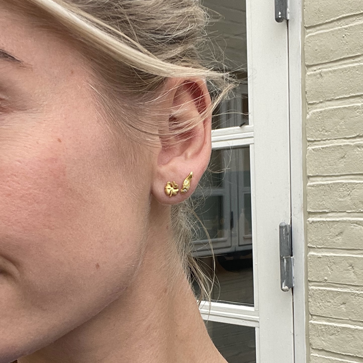 Enamel Copenhagen Organic Clover Studs — Øreringe
