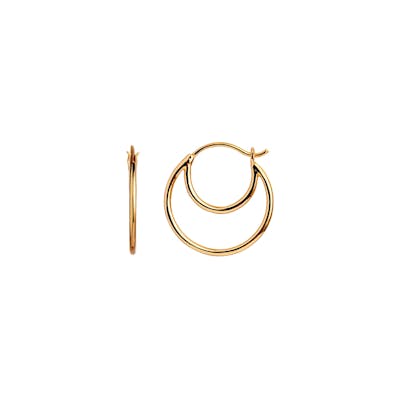 STINE A Jewelry — Double Creol Earring STINE A Jewelry Double Creol Earring — Náušnice
