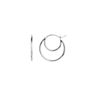 STINE A Jewelry — Double Creol Earring STINE A Jewelry Double Creol Earring — Øreringer