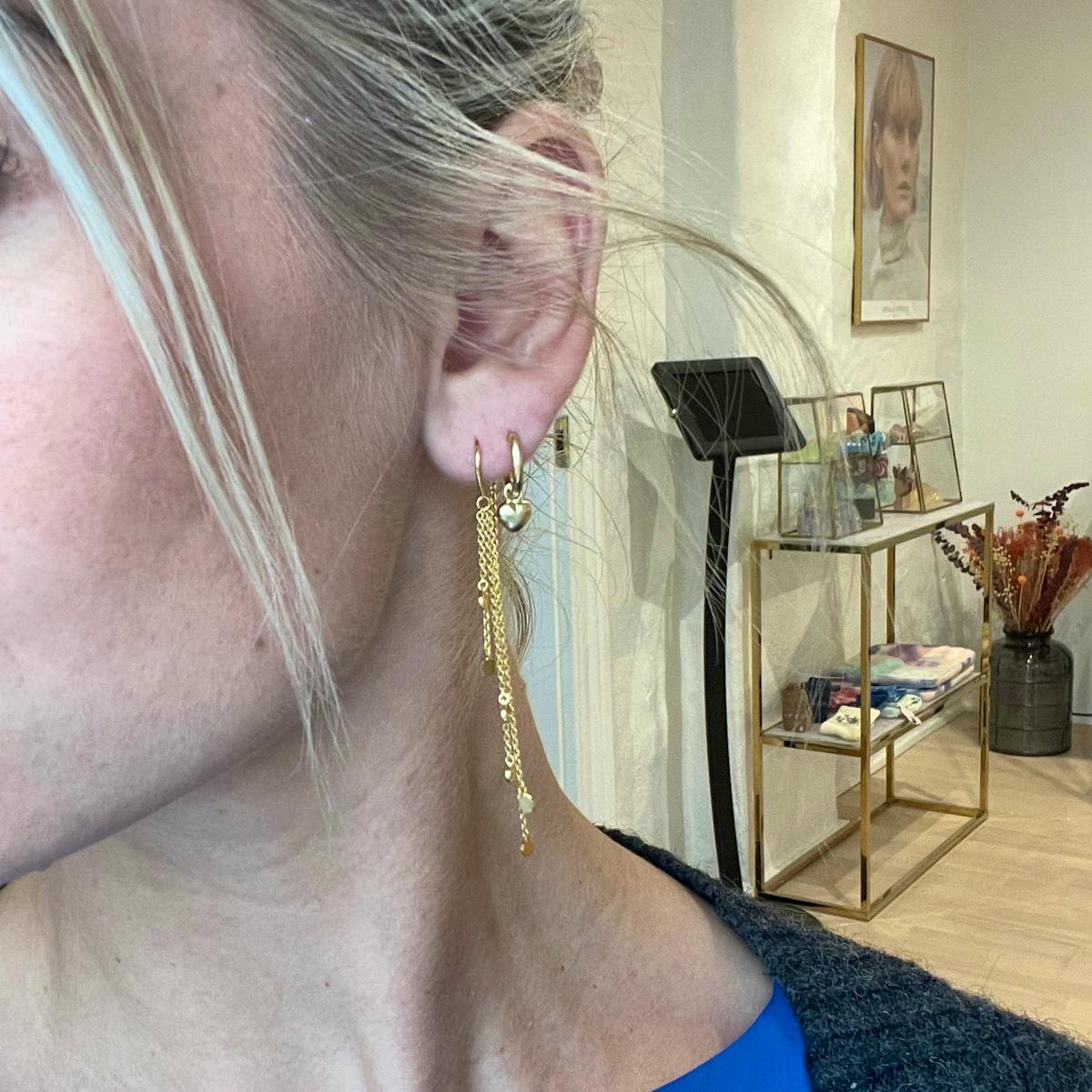 Pernille Corydon — Heart Huggies Pernille Corydon Heart Huggies — Oorbel