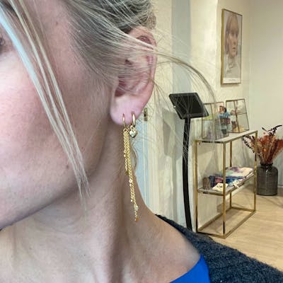 Pernille Corydon — Heart Huggies Pernille Corydon Heart Huggies — Øreringer