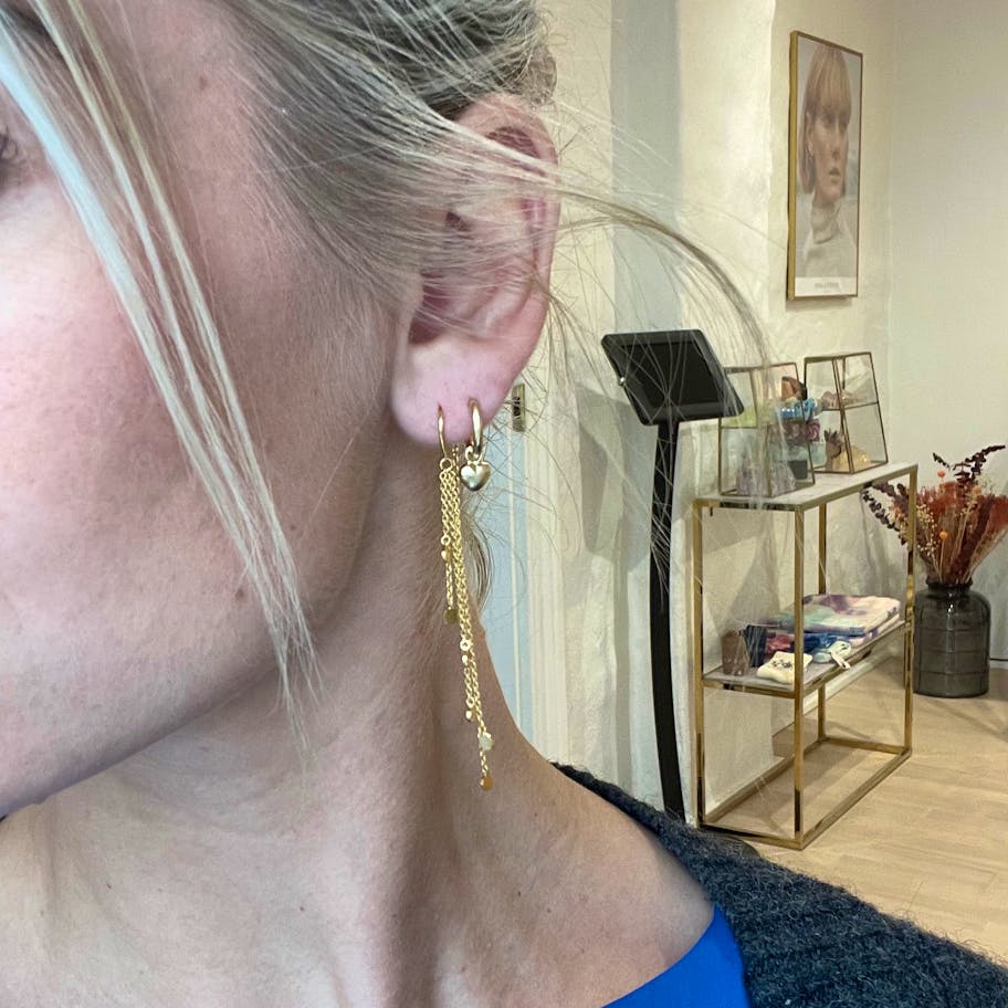 Pernille Corydon — Heart Huggies Pernille Corydon Heart Huggies — Korvakorut