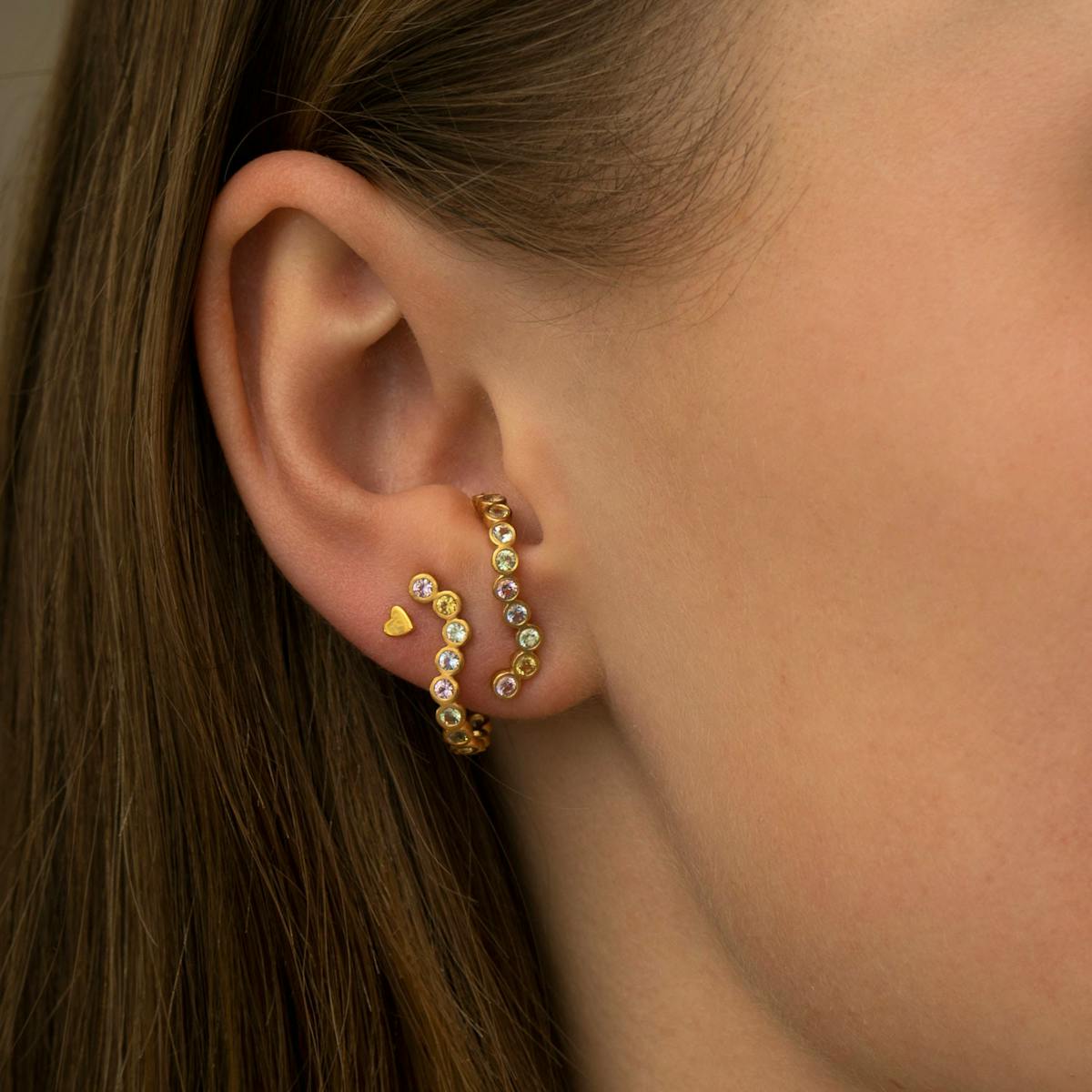 STINE A Jewelry — Petit Love Heart Earring STINE A Jewelry Petit Love Heart Earring — Øreringer