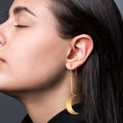 Jane Kønig — Half Moon Earring Jane Kønig Half Moon Earring — Earrings