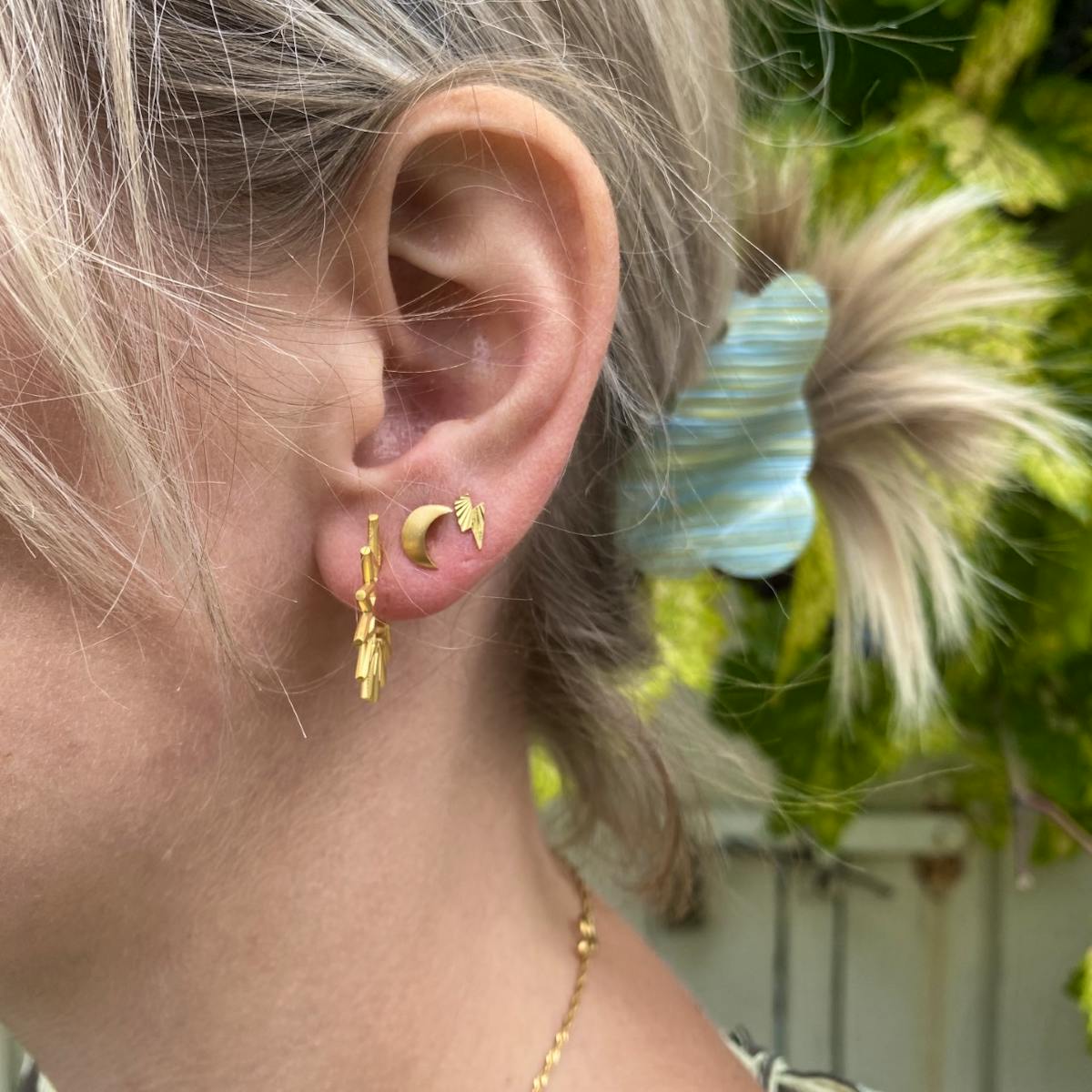 Jane Kønig — Small Half Moon Stud Jane Kønig Small Half Moon Stud — Boucle d'oreille