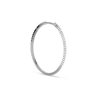 Jane Kønig — Reflection Midi Hoop Jane Kønig Reflection Midi Hoop — Earrings