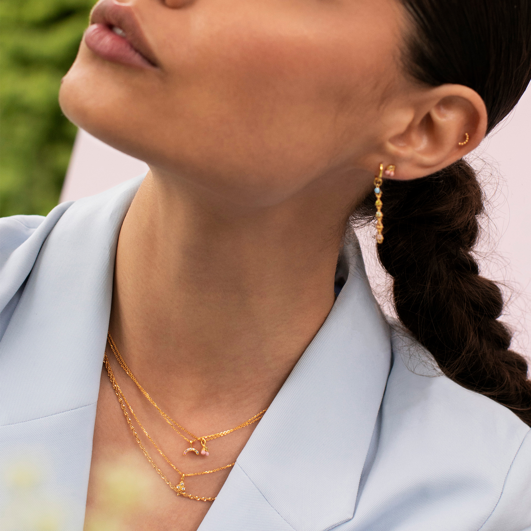 Enamel Copenhagen Cherry Studs Red — Örhängen