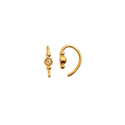 STINE A Jewelry — Petit Bon-Bon White Zircon Earring Piece STINE A Jewelry Petit Bon-Bon White Zircon Earring Piece — Øreringer