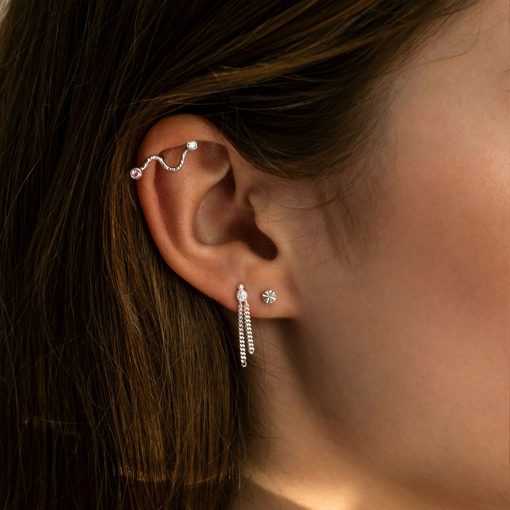 STINE A Jewelry Trés Petit Etoile Earstick — Ohrringe