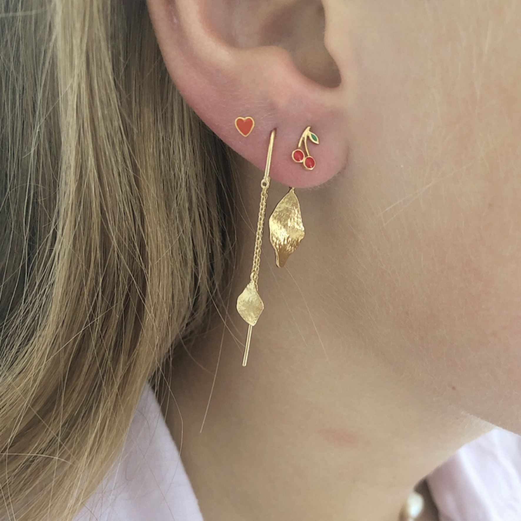 STINE A Jewelry Love Box - Cherry Bomb — Øreringe