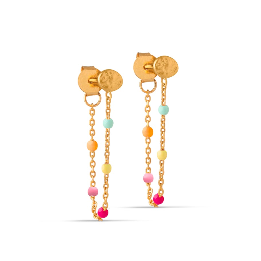 Enamel Copenhagen — Lola Earrings Rainbow Enamel Copenhagen Lola Earrings Rainbow — Örhängen