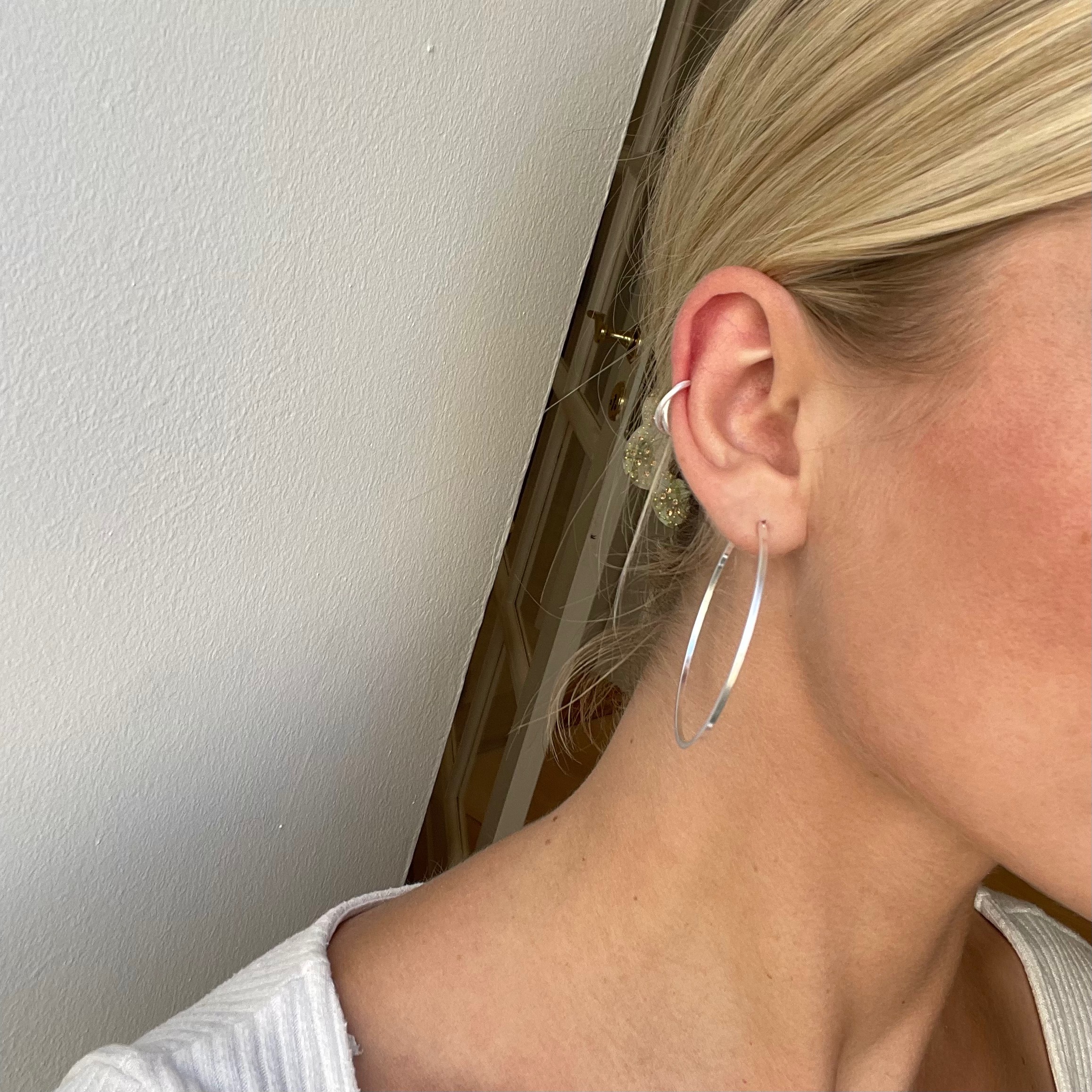 Pernille Corydon Orbit Hoops — Øreringe
