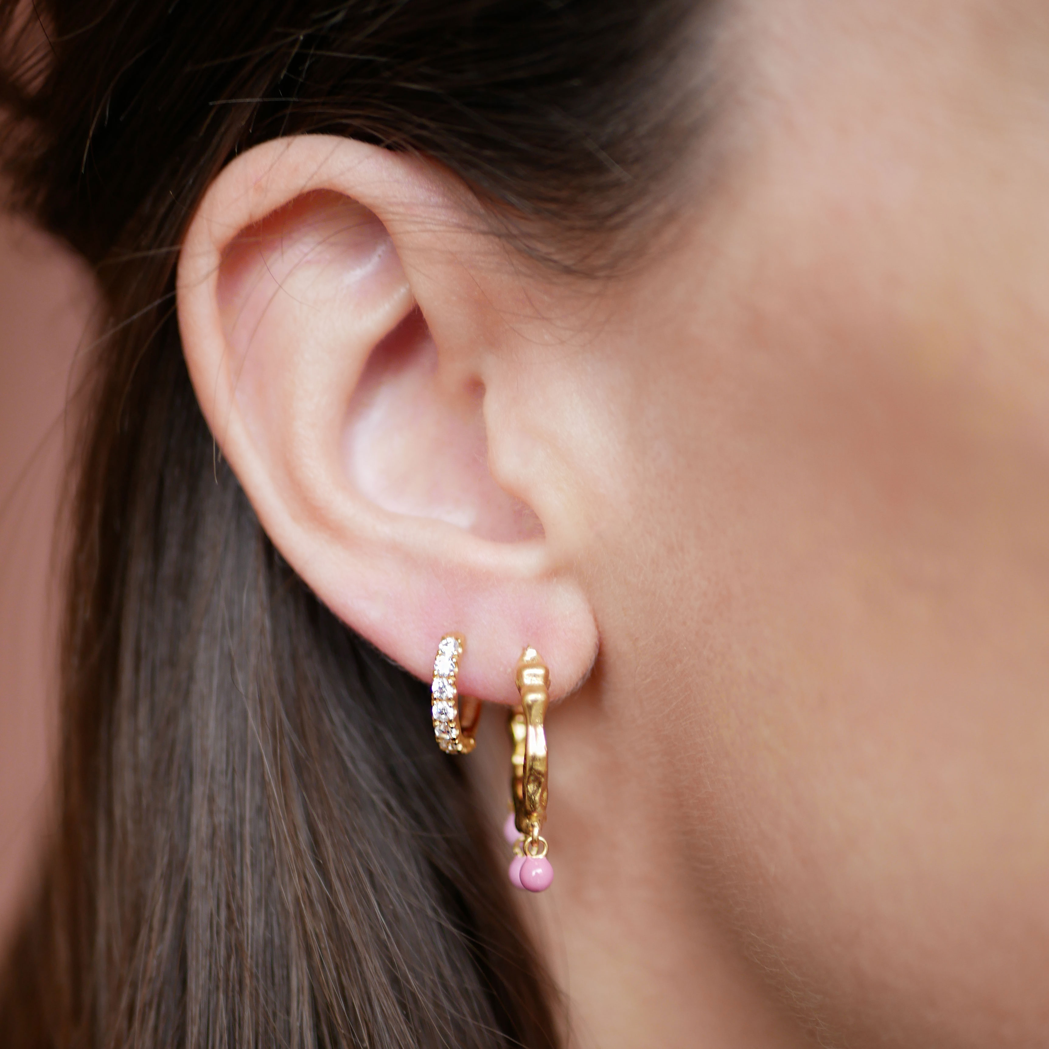 Enamel Copenhagen Flora hoops — Boucle d'oreille