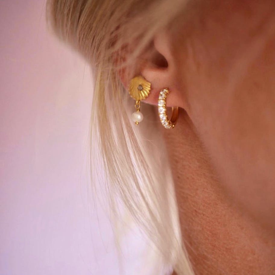 Enamel Copenhagen — Flora hoops Enamel Copenhagen Flora hoops — Korvakorut
