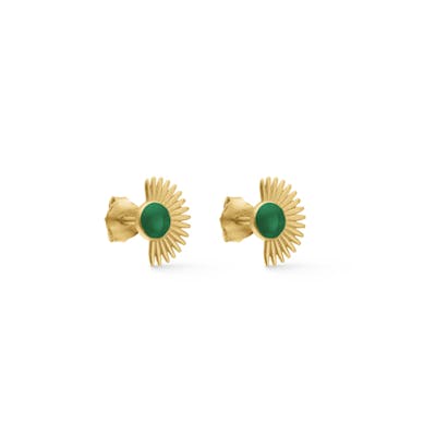 Enamel Copenhagen — Soleil earsticks Petrol Green Enamel Copenhagen Soleil earsticks Petrol Green — Boucle d'oreille