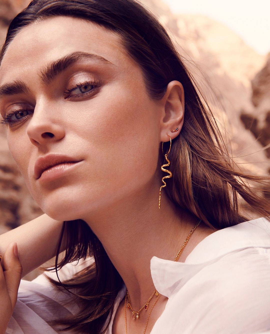 Maanesten Mia creols — Örhängen