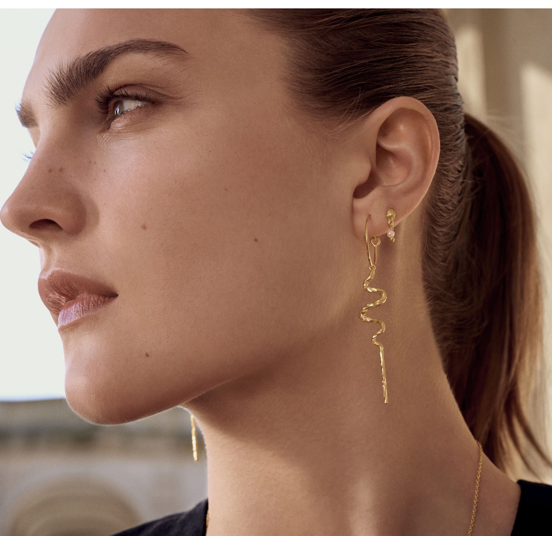 Maanesten Mia creols — Øreringe