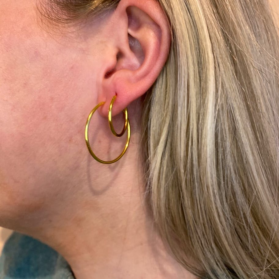 Pernille Corydon — Mini Plain Hoop earrings Pernille Corydon Mini Plain Hoop earrings — Örhängen