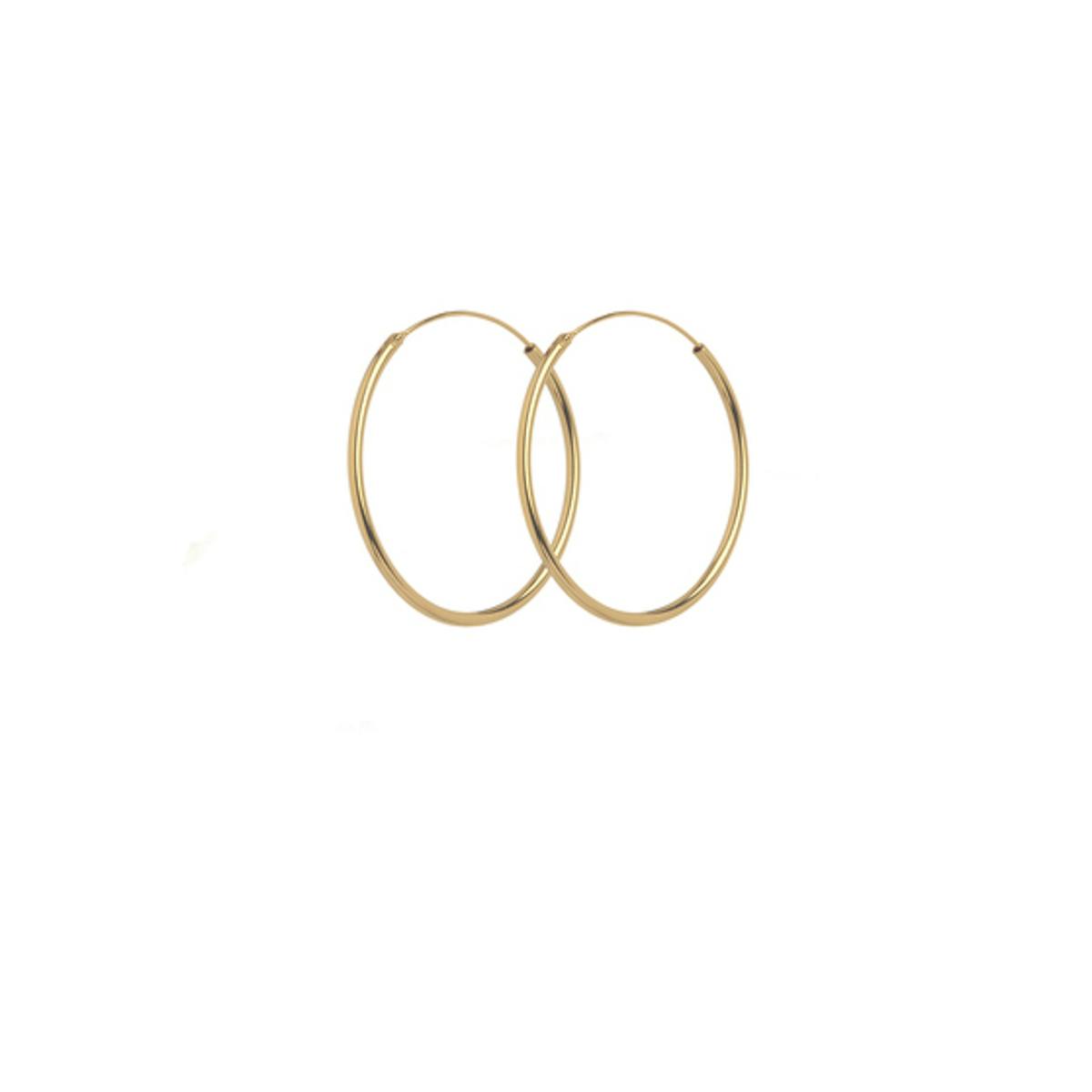 Pernille Corydon — Plain Hoop earrings Pernille Corydon Plain Hoop earrings — Øreringer