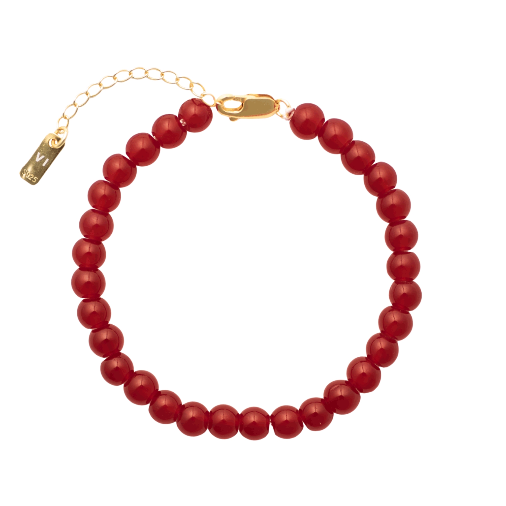House Of Vincent Candy Coral Berry Bracelet — Bracelet