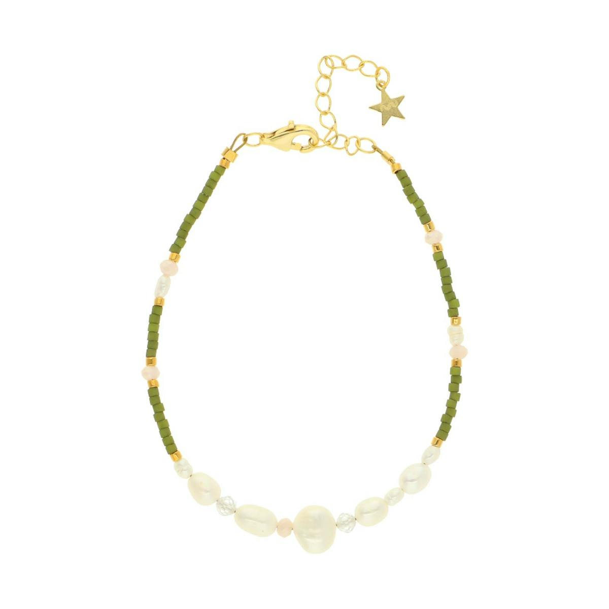 Nuni Copenhagen — Merle Dusty Green Bracelet Nuni Copenhagen Merle Dusty Green Bracelet — Náramek