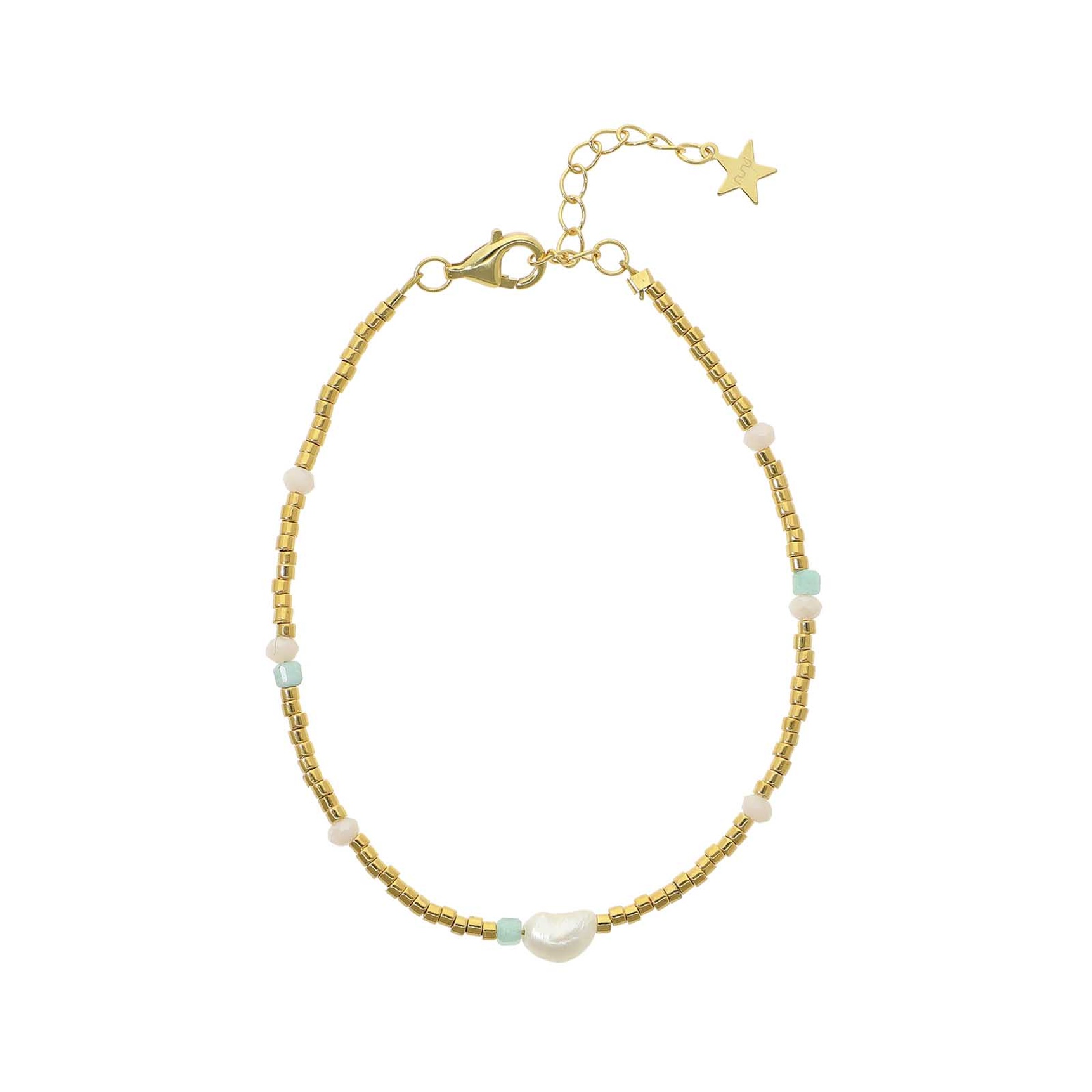 Nuni Copenhagen Saga Gold Bracelet — Armband