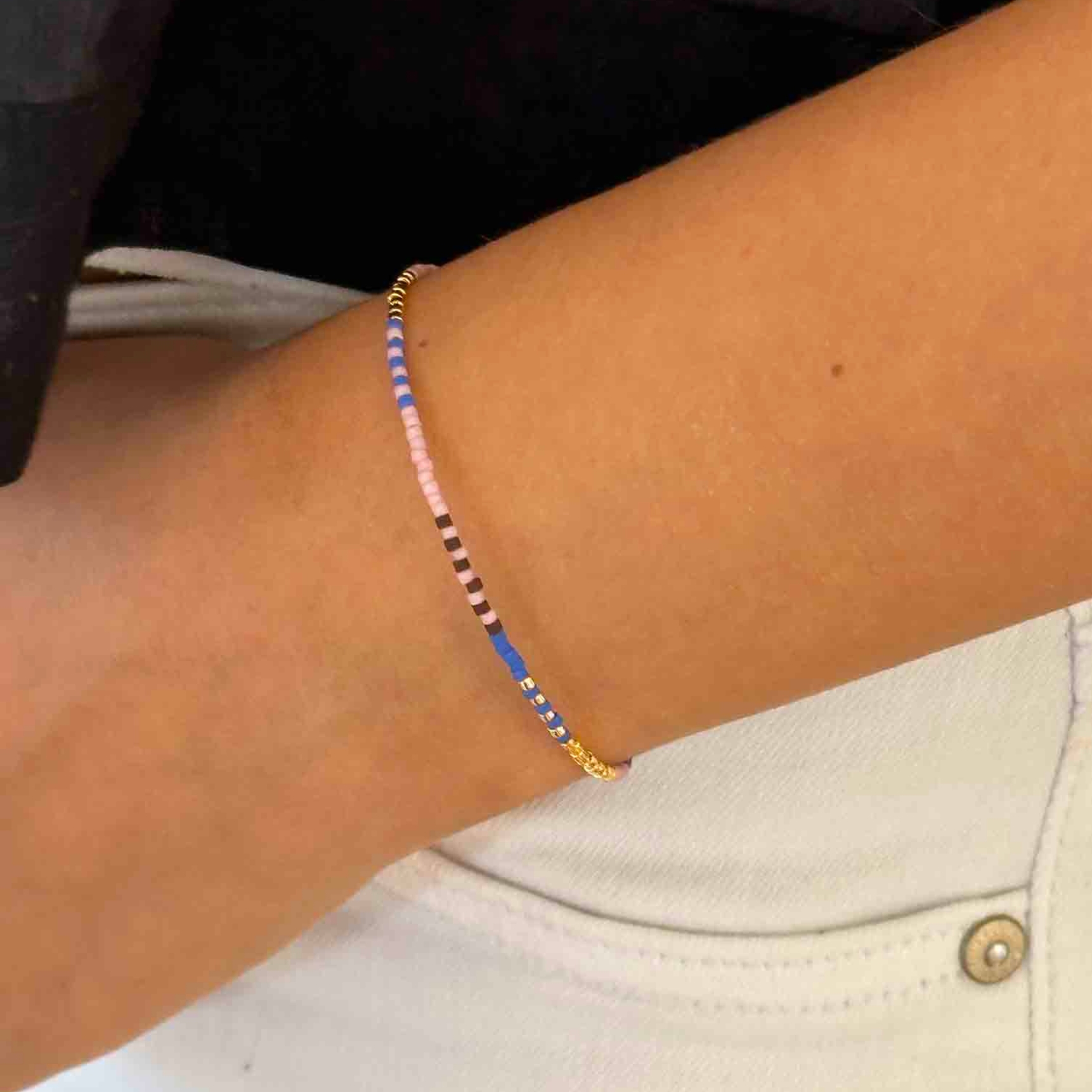 Nuni Copenhagen Nanna Blue Multi Bracelet — Bransoletka