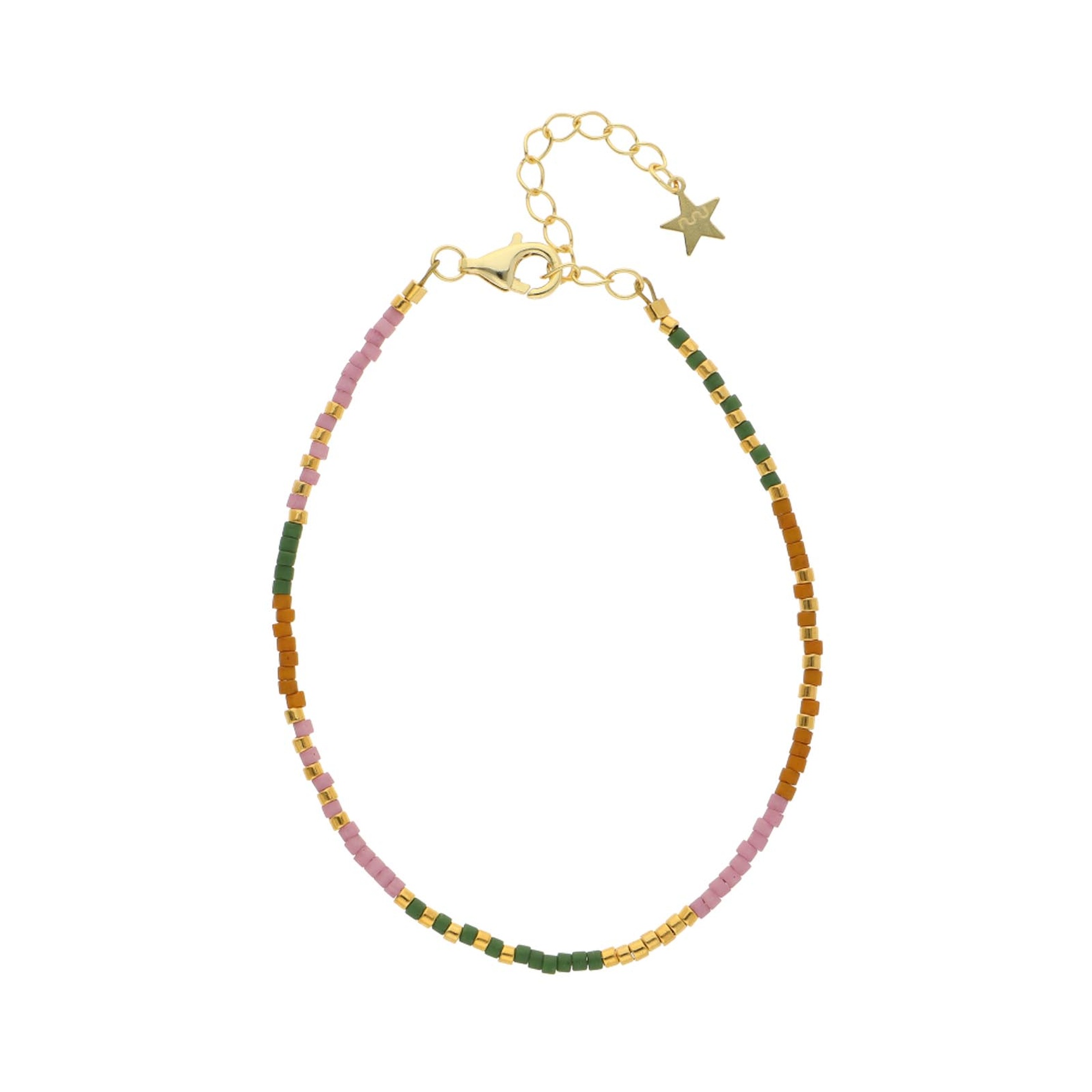 Nuni Copenhagen Nanna Green Multi Bracelet — Armbånd