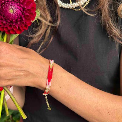 Nuni Copenhagen — Monika Red Bracelet Nuni Copenhagen Monika Red Bracelet — Bracelet