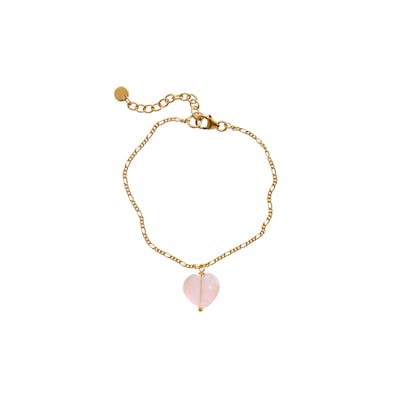 STINE A Jewelry — Amour Bracelet Rose Quartz STINE A Jewelry Amour Bracelet Rose Quartz — Bransoletka
