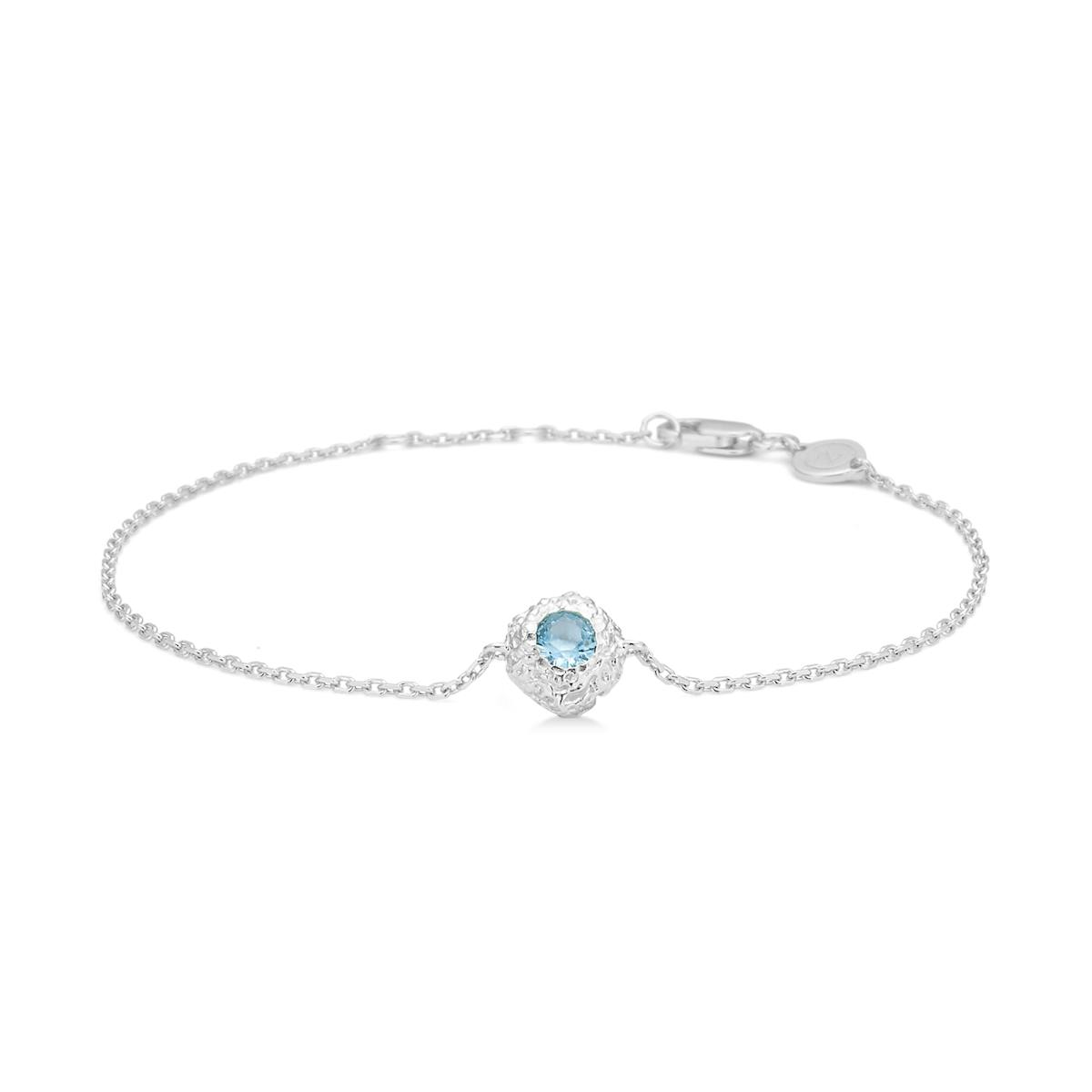 Studio Z — Wild Cliff Blue Zircon Bracelet Studio Z Wild Cliff Blue Zircon Bracelet — Armbånd