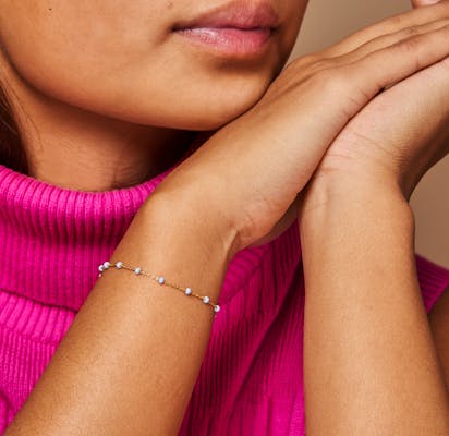 Enamel Copenhagen — Lola Bold Bracelet Daisy Enamel Copenhagen Lola Bold Bracelet Daisy — Bransoletka