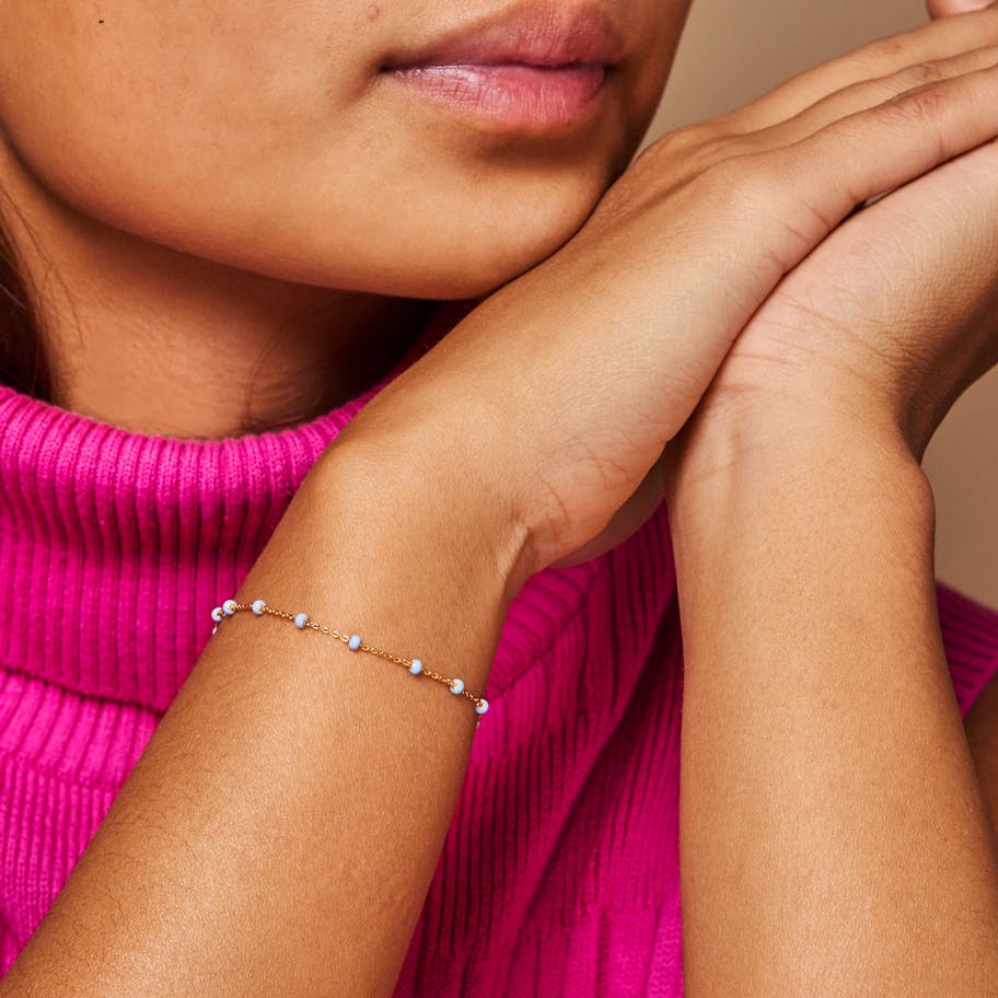 Enamel Copenhagen — Lola Bold Bracelet Marine Enamel Copenhagen Lola Bold Bracelet Marine — Armbånd