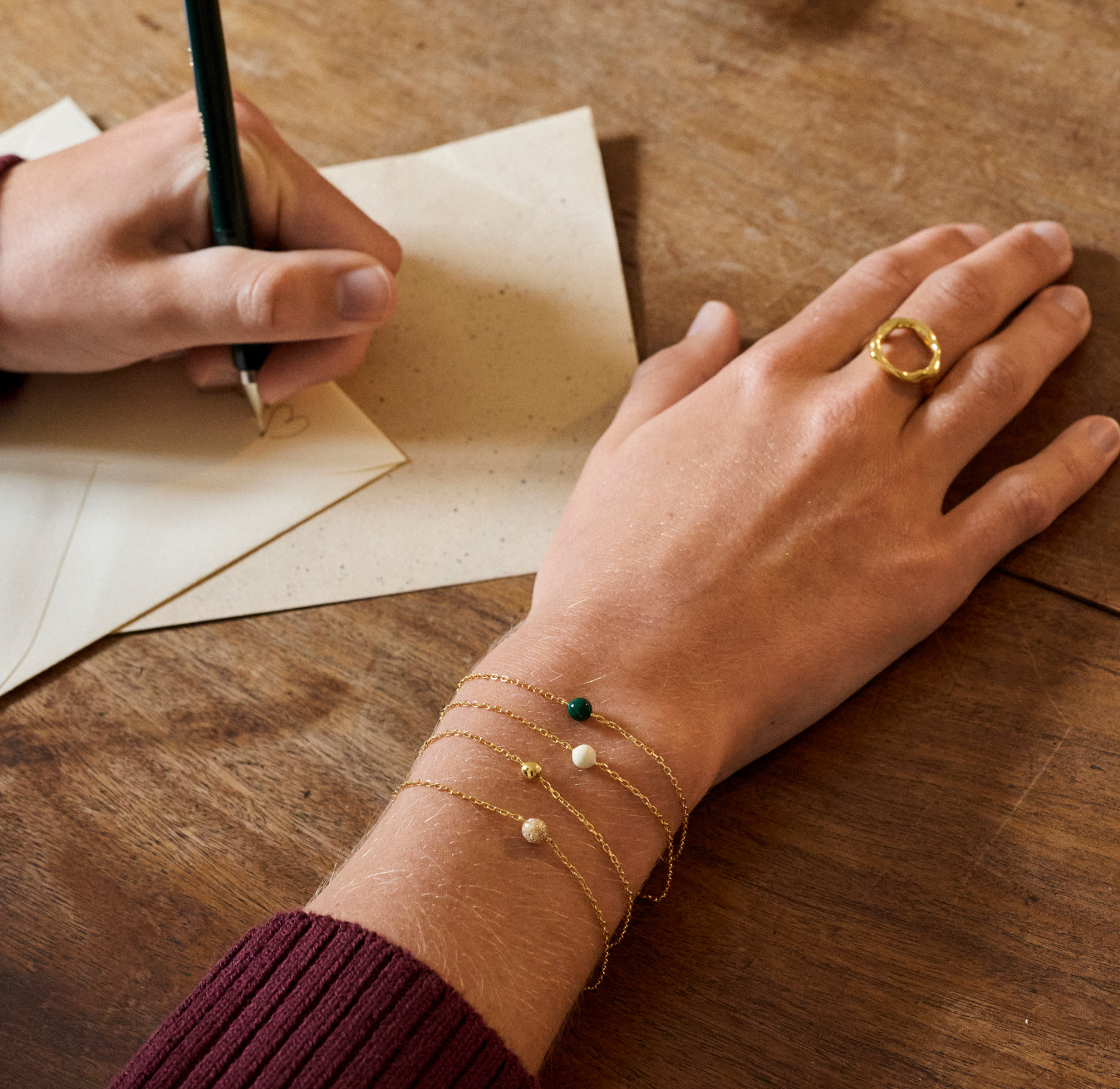 Enamel Copenhagen Balloon Bracelet Steel Blue — Bracelet