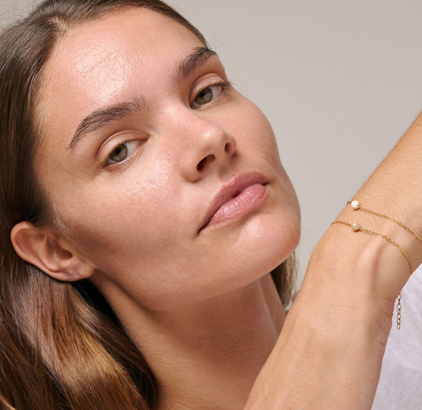 Enamel Copenhagen Balloon Bracelet Steel Blue — Armband